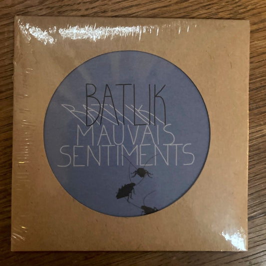 Pochette de l'album Mauvais sentiments de Batlik - recto